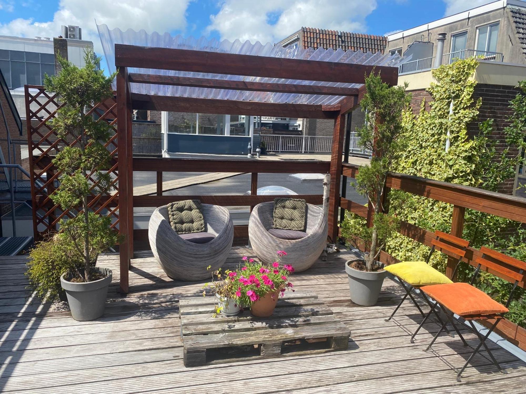 Roofterrace Apartment Alkmaar Buitenkant foto